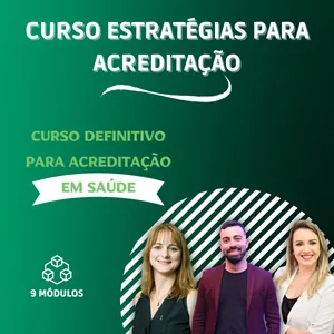 Imagem de Curso definitivo para acreditação em saúde criado por Estratégias para Acreditação na hotmart