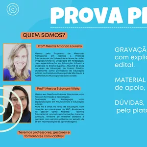 Imagem de capa para o Curso online Gravações - PROVA PRÁTICA