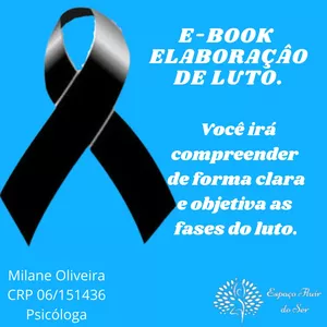 Imagem de capa para o Ebook Luto, elaboração