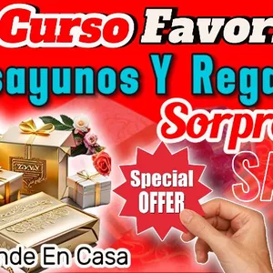 Imagen de portada para Curso online Detalles Y Desayunos Sorpresa Personalizados 