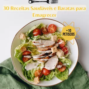 Imagem de capa para o Ebook emagreça  gastando pouco