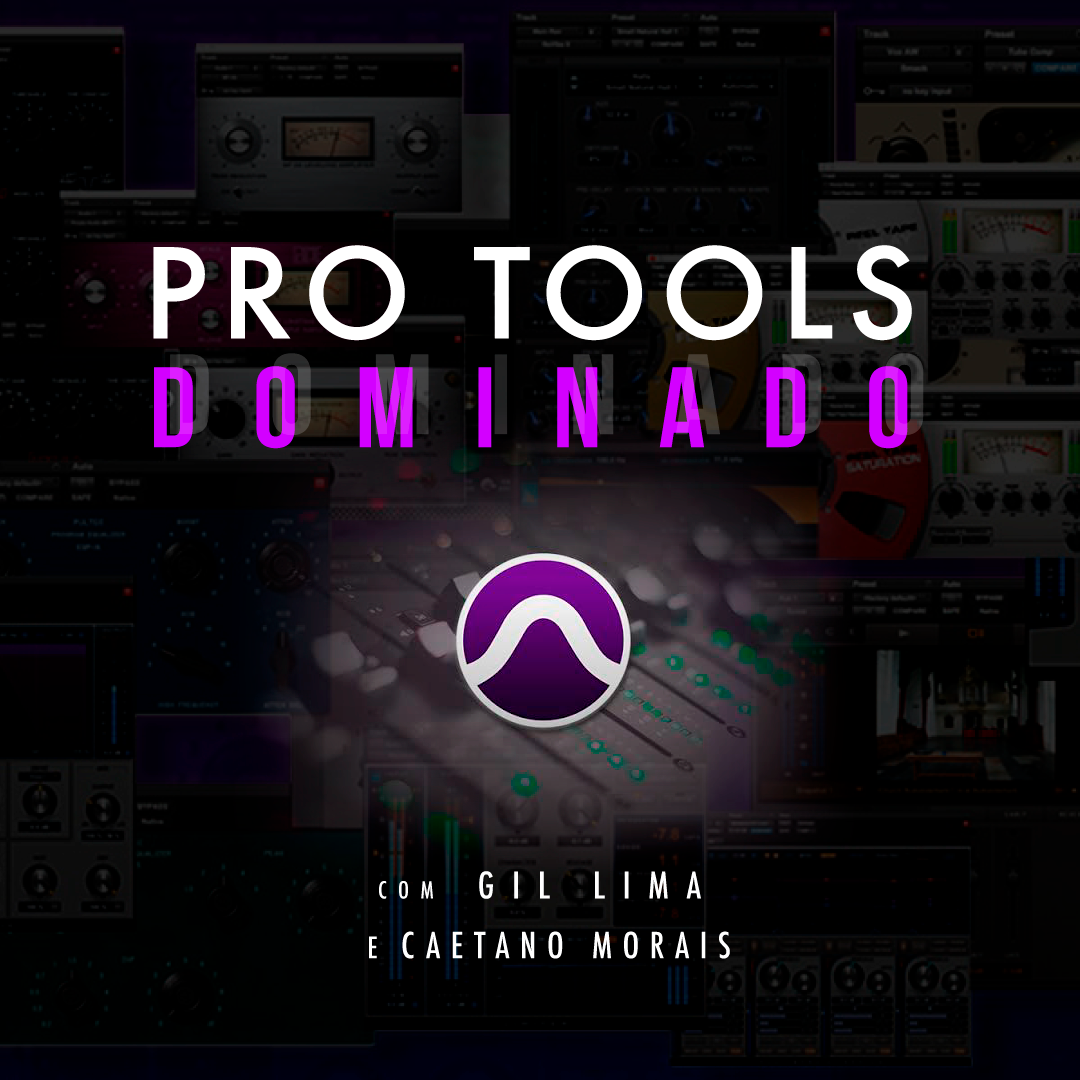 Imagem do curso Treinamento Pro Tools Dominado - Gil Lima e Caetano Morais