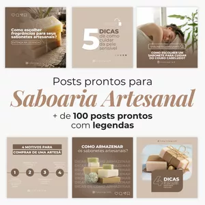 Imagem do curso PACK PARA SABOARIA ARTESANAL 