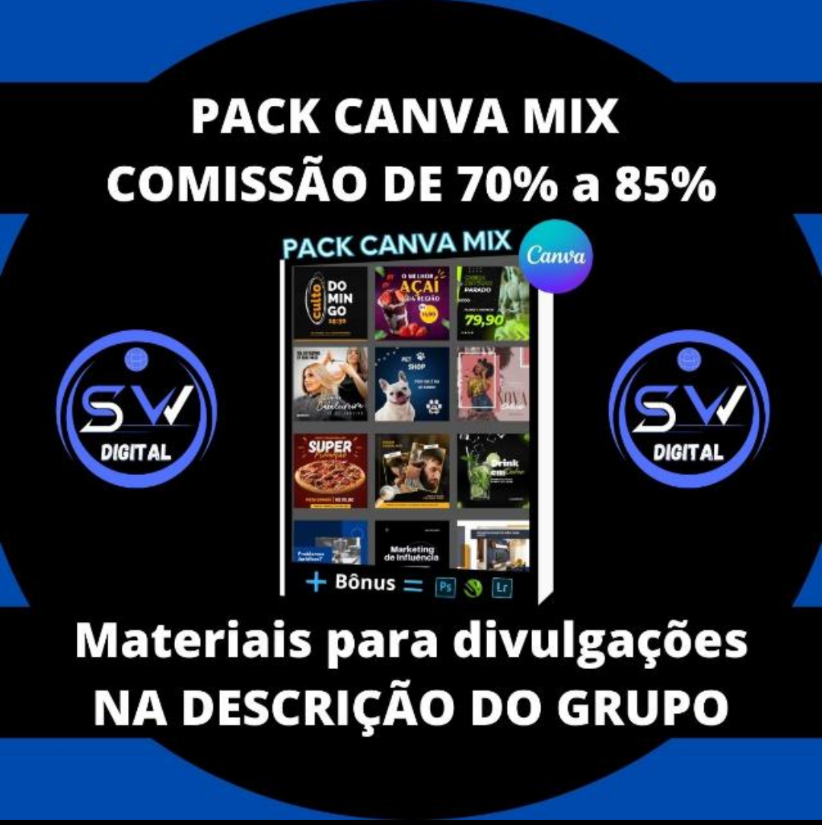 Imagem do curso Pack Canva Mix