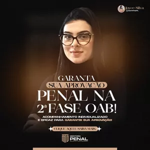 Imagem de capa para o Serviço online MENTORIA MTD- Preparação para 2ª Fase Penal!