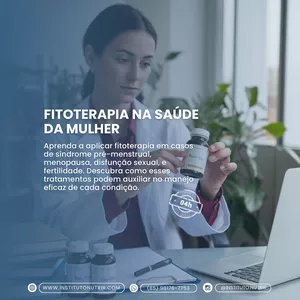 Imagem de capa para o Curso online Fitoterapia na Saúde da Mulher