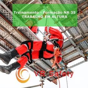 Imagem de Técnico de Segurança do Trabalho - Treinamento - Formação NR 35 TRABALHO EM ALTURA criado por Valcelí Leite na hotmart