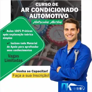 Imagem de capa para o Curso online  Ar condicionado automotivo do Zero 