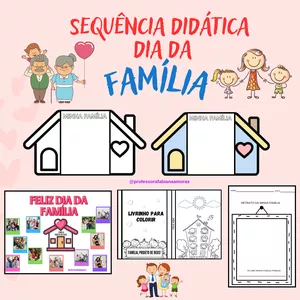 Imagem de capa para o Ebook Sequência Didática Dia da Família