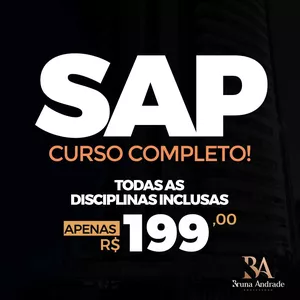 Imagem de capa para o Curso online SAP - CURSO COMPLETO