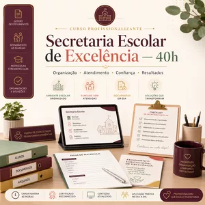 Planilha Secretaria Escolar e Atendimento Educacional de Excelência — 40h