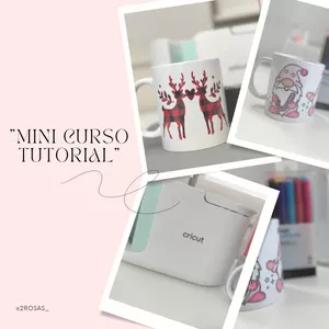 Imagen de portada para Curso online MINI CURSO TUTORIAL - "APRENDE ESTAMPAR TAZAS CON LA MUG PRESS DE CRICUT"