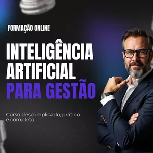 Imagem de capa para o Curso online Inteligência Artificial para Gestão