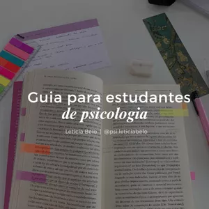 Imagem de capa para o Ebook Guia para estudantes de Psicologia