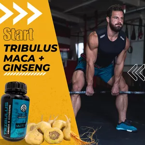 Imagem de capa para o Curso online Tribulus + Maca + Ginseng: Energia e Vitalidade Natural - FRETE GRÁTIS