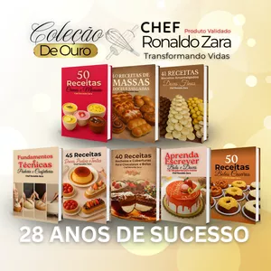 Imagem de capa para o Ebook Coleção de Ouro Chef Ronaldo Zara