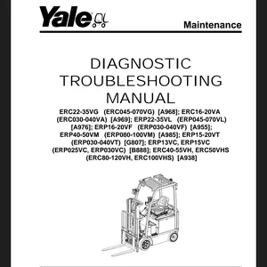 Cover image for Ebook Fallas y errores Yale DIAGNOSTIC TROUBLESHOOTING Manual 