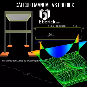 Imagem principal do produto Calculo Manual VS Eberick