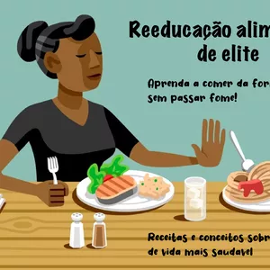 Imagem de capa para o Ebook Reeducação alimentar de elite