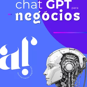 Imagem de capa para o Ebook ChatGPT para negócios 