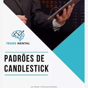 Imagem de capa para o Ebook Padrões  de Candlestick