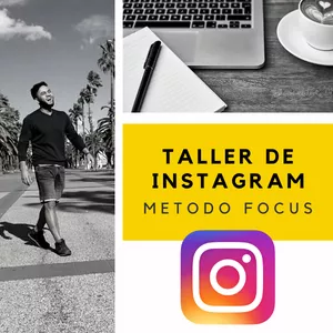 Imagen de portada para Curso online TALLER DE INSTAGRAM MÉTODO FOCUS