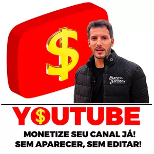 Imagem de capa para o Curso online COMO GANHAR CENTENAS DE DÓLARES COM CANAL NO YOUTUBE SEM APARECER E SEM EDIÇÃO