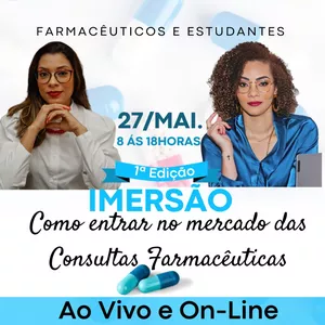 Imagem de capa para o Evento online Como entrar no mercado das Consultas Farmacêuticas