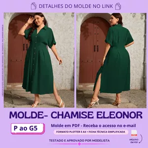 Imagem de capa para o Curso online MOLDE CHAMISE ELEONOR 
