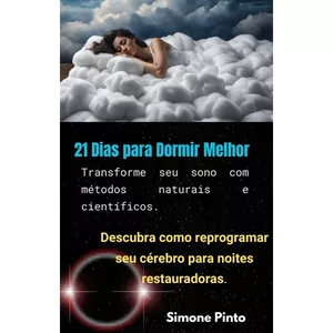 Imagem de capa para o Ebook 21 dias para dormir melhor