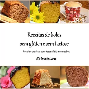 Imagem de capa para o Ebook Apostila de bolos sem glúten e sem lactose