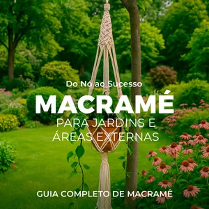 Imagem de capa para o Ebook Macramè per Giardini