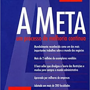 Imagem de capa para o Ebook A meta : Um processo de melhoria continua