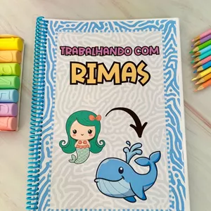 Imagem de capa para o Ebook TRABALHANDO COM RIMAS 