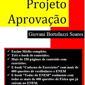 Imagem de capa para o Ebook Projeto Aprovação - Curso Completo