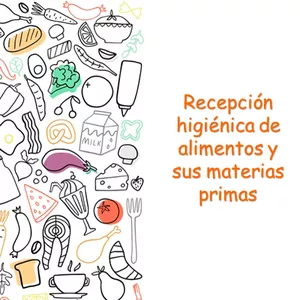 Imagen de portada para Curso online Recepción higiénica de alimentos y sus materias primas