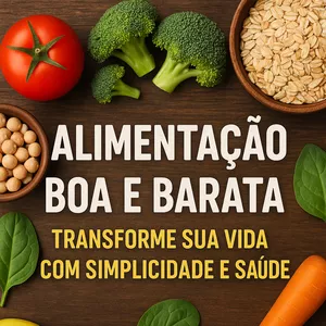 Imagem de capa para o Ebook Alimentação Barata e Eficaz