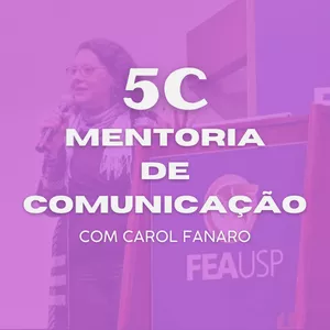 Imagem de capa para o Curso online Mentoria  Comunicação 5C