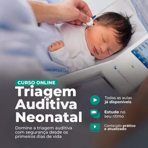 Imagem de capa para o Curso online TRIAGEM AUDITIVA NEONATAL 