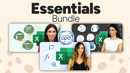 Product image for Excel Essentials Bundle