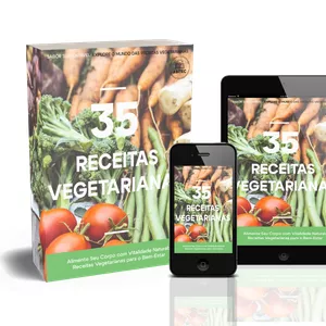 Imagem de capa para o Ebook Receitas vegetarianas