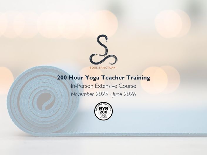 In-Person Extensive 200 Hour Yoga Teacher Training: November 2025 - June 2026