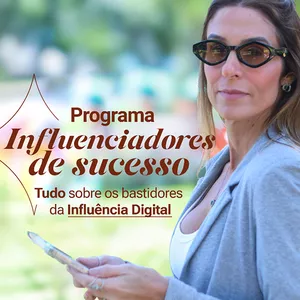 Imagem de Programa Influenciadores de Sucesso criado por Marcella Vinhaes na hotmart