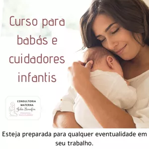 Imagem principal do produto Capacitação de babás e cuidadores infantis 