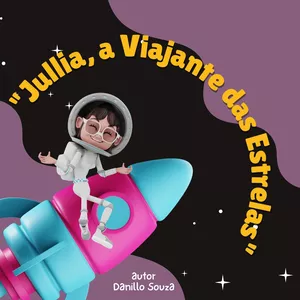 Imagem de capa para o Ebook "Jullia, a Viajante das Estrelas"
