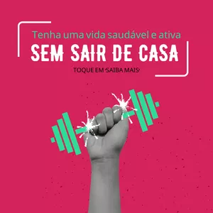 Imagem de capa para o Ebook Exercícios em casa