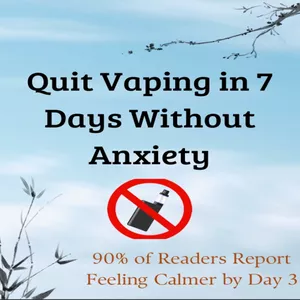 Cover image for Ebook  Quit Vaping in 7 Days Without Anxiety