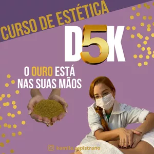 Imagem de capa para o Curso online D5K - Estética de Ouro 