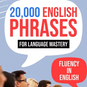 Cover image for Ebook 20,000 English Phrases for Language Mastery