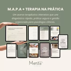 Imagem de capa para o Ebook M.A.P.A + Terapia na Prática